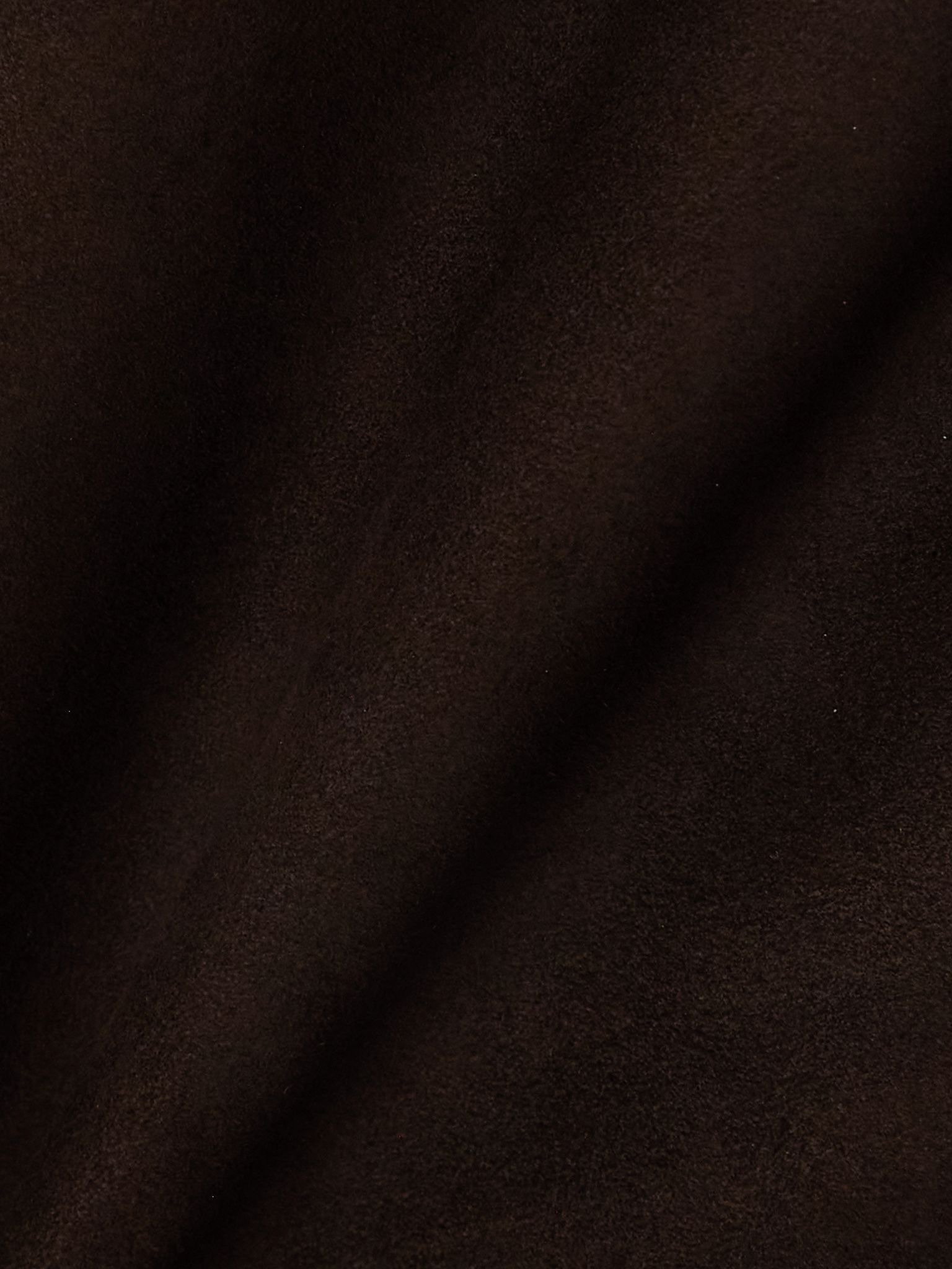 Babilonia suede coat Dark brown - 5