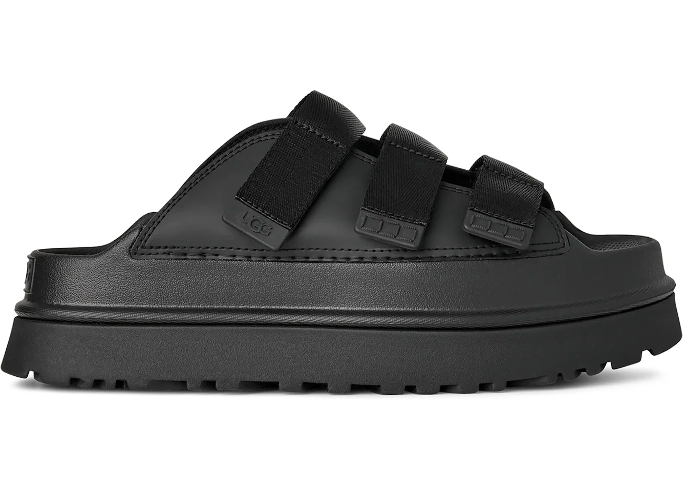 UGG GoldenGlow Slide Black (Women's) - 1