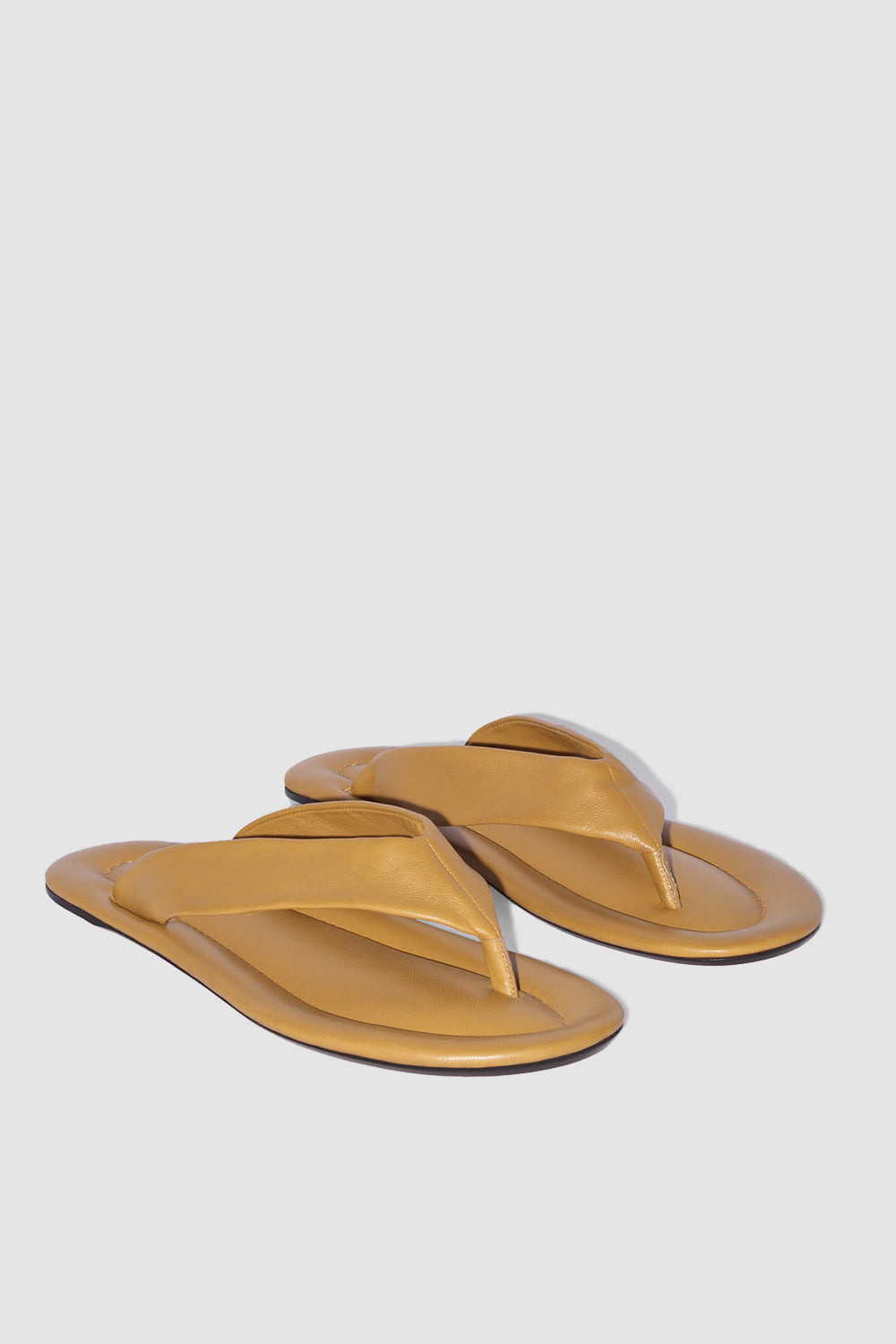 Dasha Cumin Lamb Nappa Leather Flip-Flop Sandal - 2