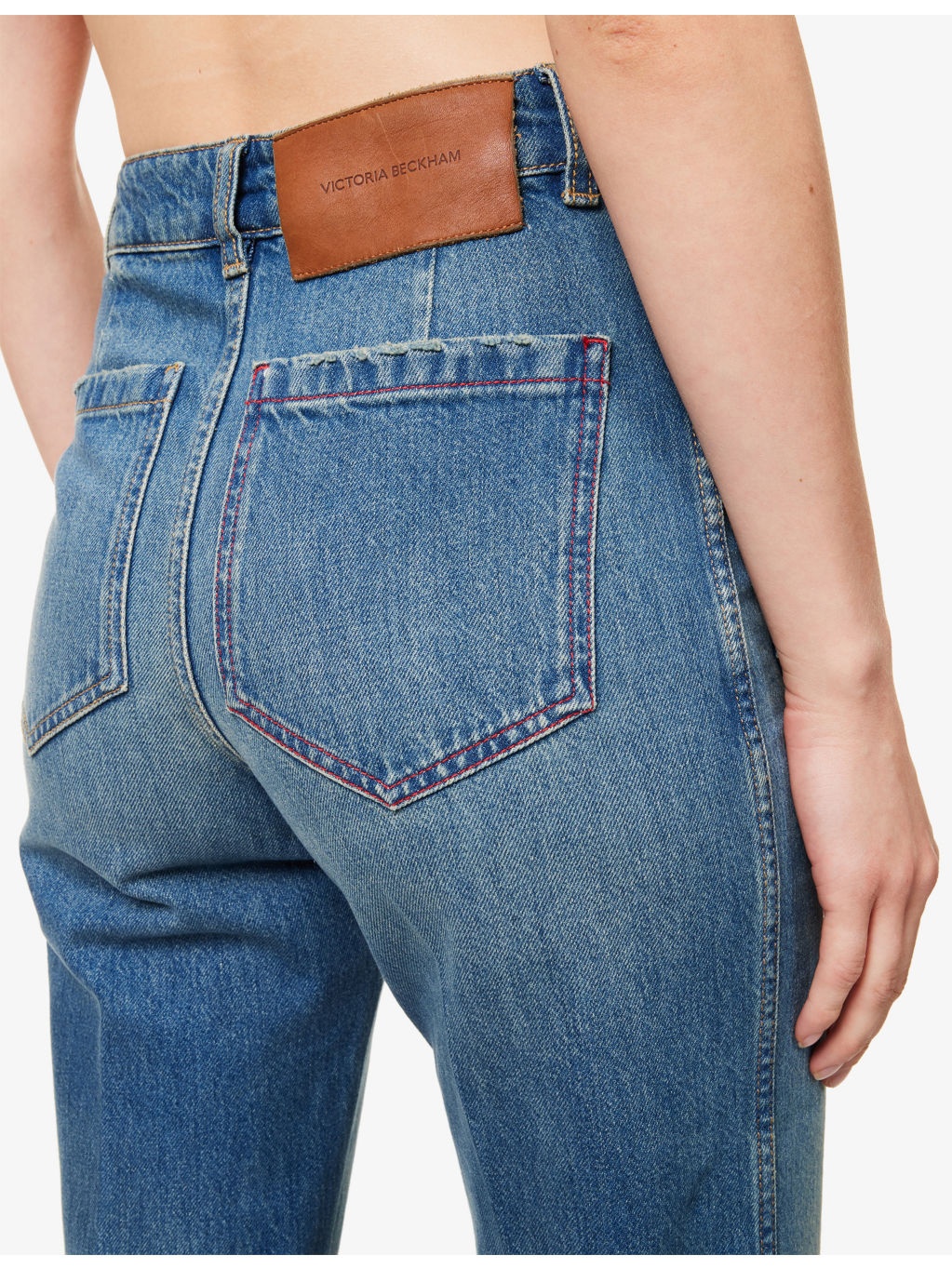 Alina Flared-Leg Denim Jeans - 5