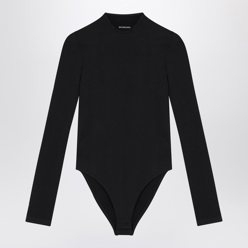 Balenciaga Black Nylon Bodysuit Women - 1