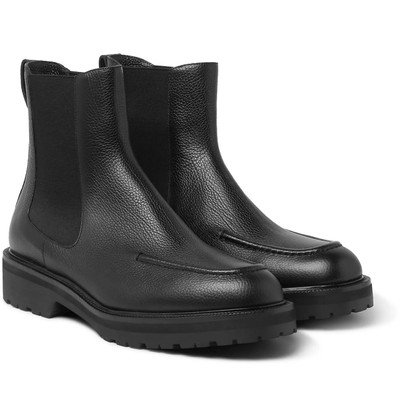 Dries Van Noten Full-Grain Leather Chelsea Boots outlook