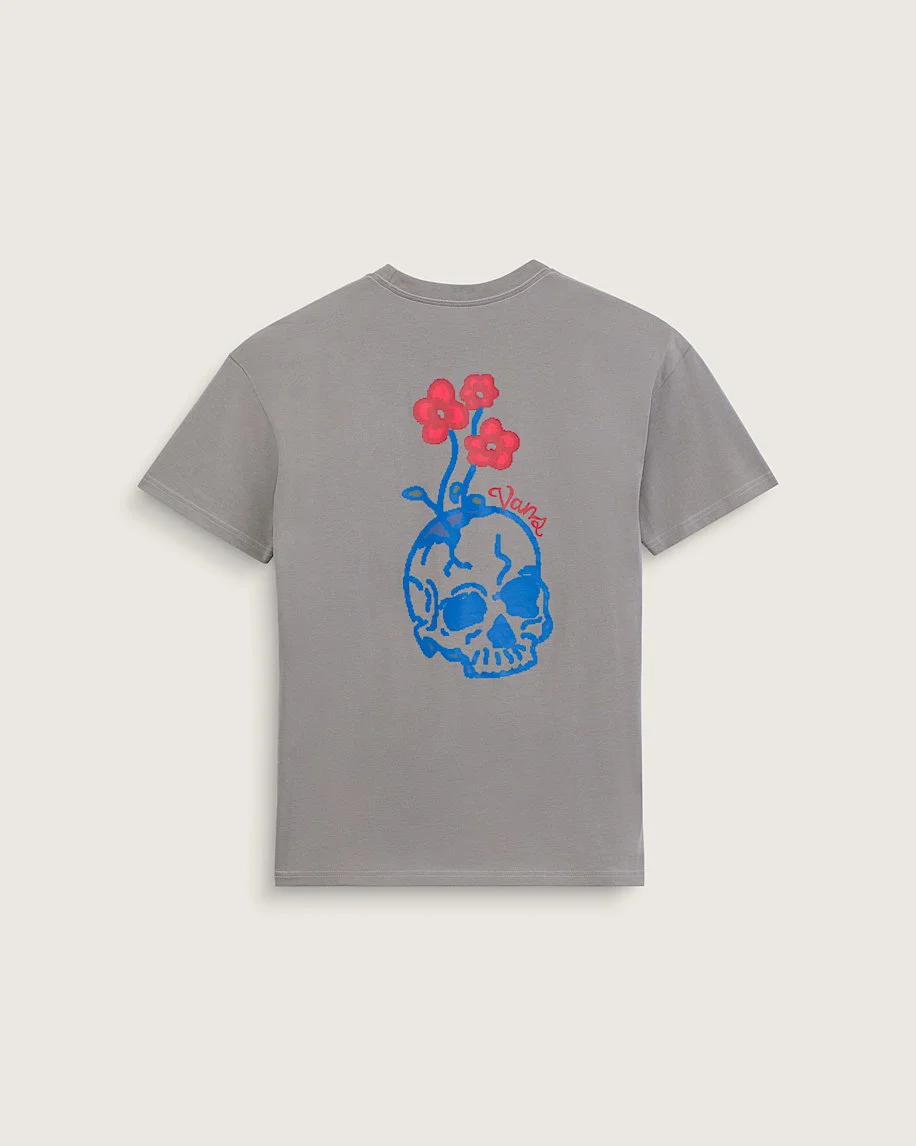 Hand Drawn Floral T-Shirt - 1