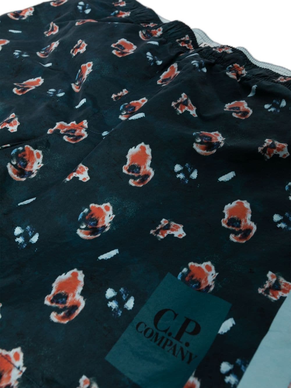 abstract-print swim shorts - 3