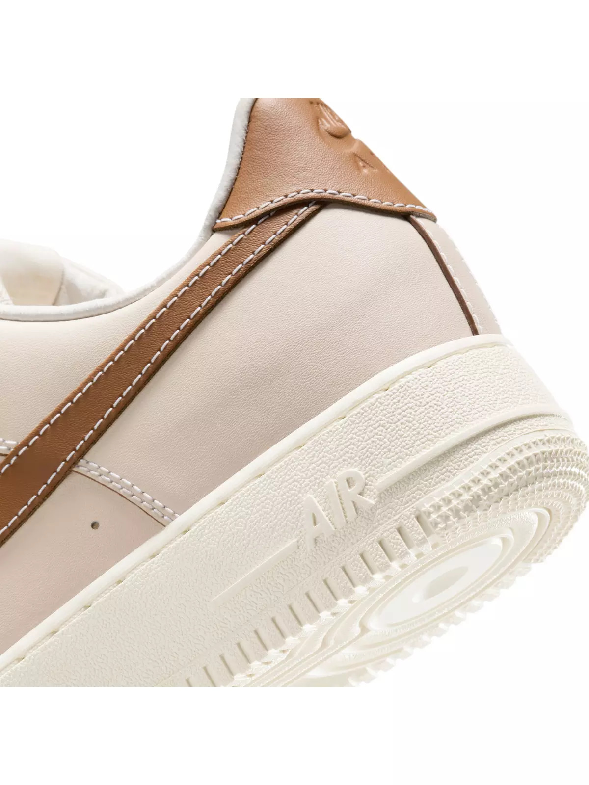 Air Force 1 '07 "Pearl White/Pale Ivory/Sail/Light British Tan" Men's Shoe - 8
