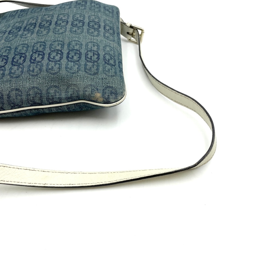 Gucci denim crossbody bag 257246 498879 - 9