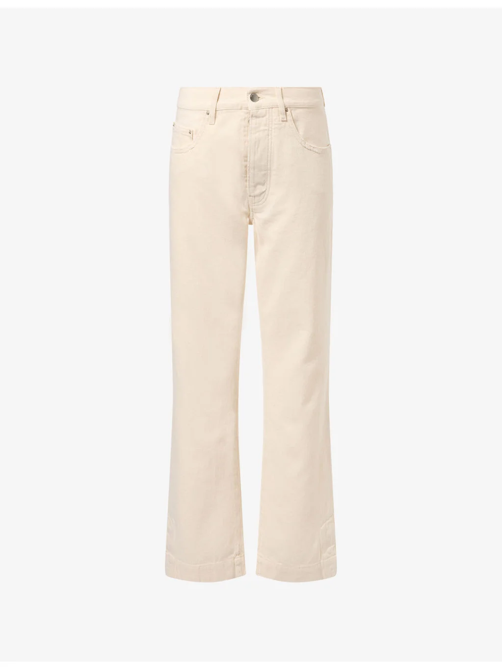 Straight-Leg Flared Denim Jeans - 1