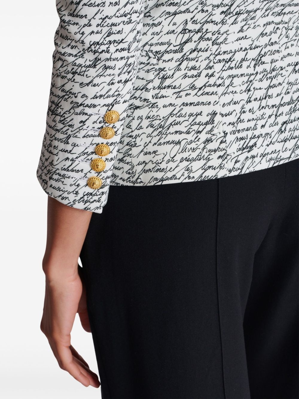Love Letter tailored jacket - 7
