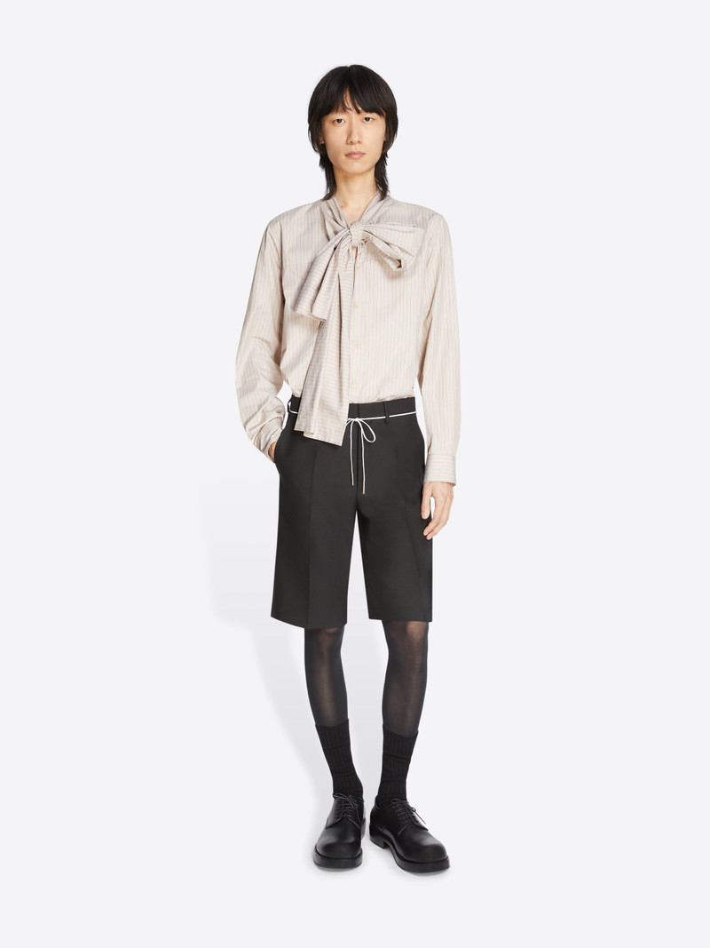 Dries Van Noten BOW NECK COTTON SHIRT outlook
