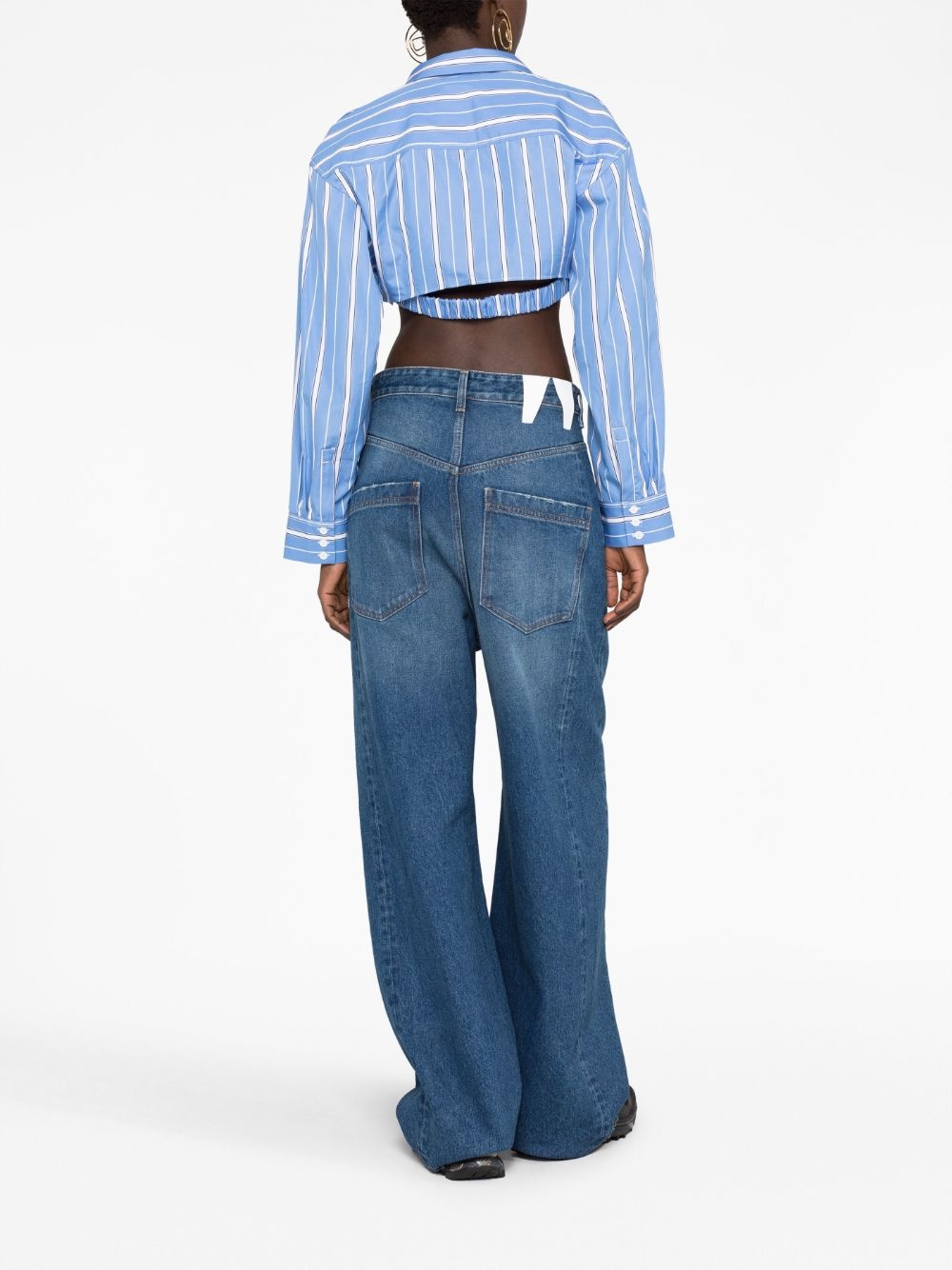 La Chemise Bahia Courte cropped shirt - 4