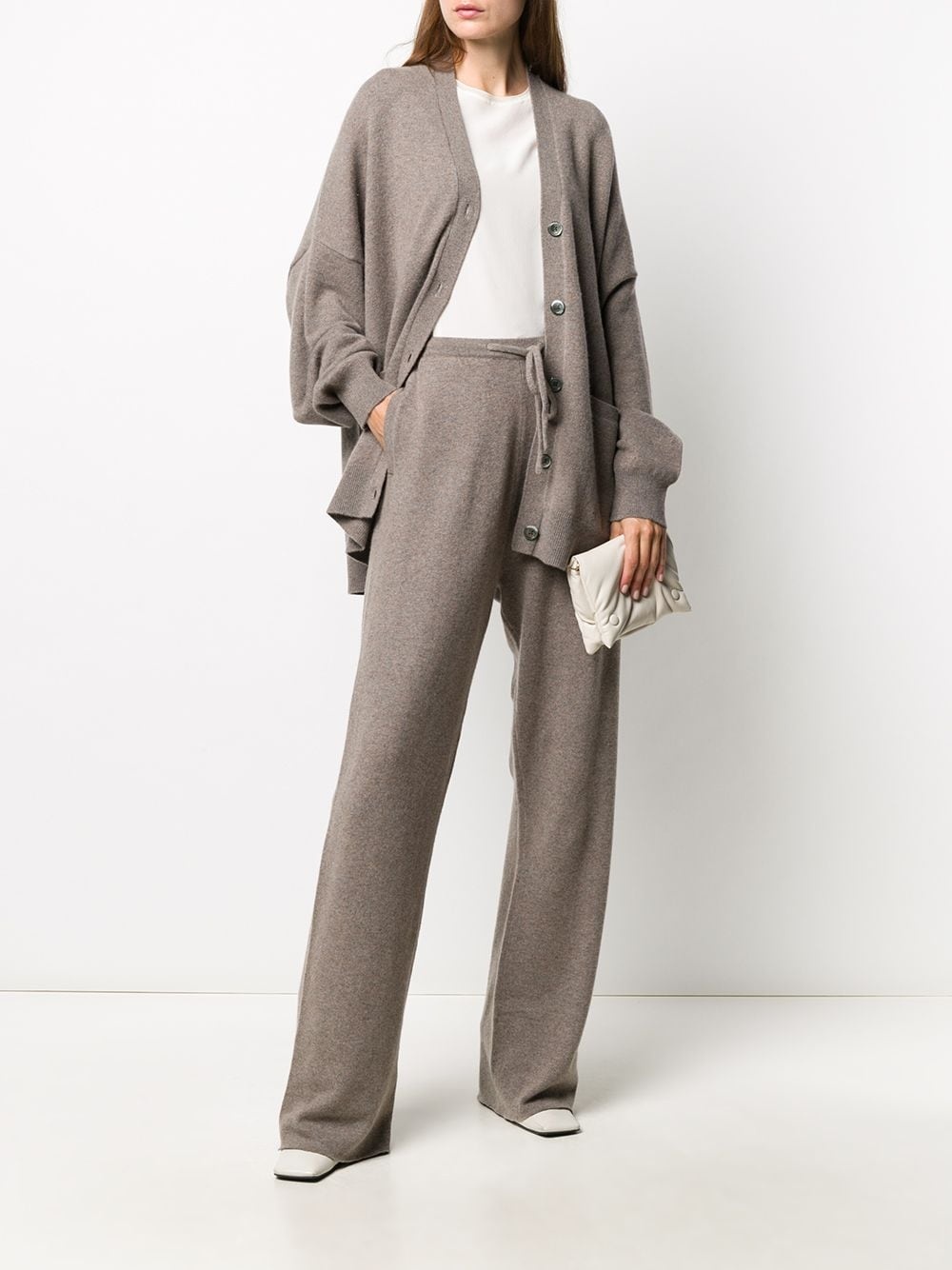 cashmere drawstring trousers - 2