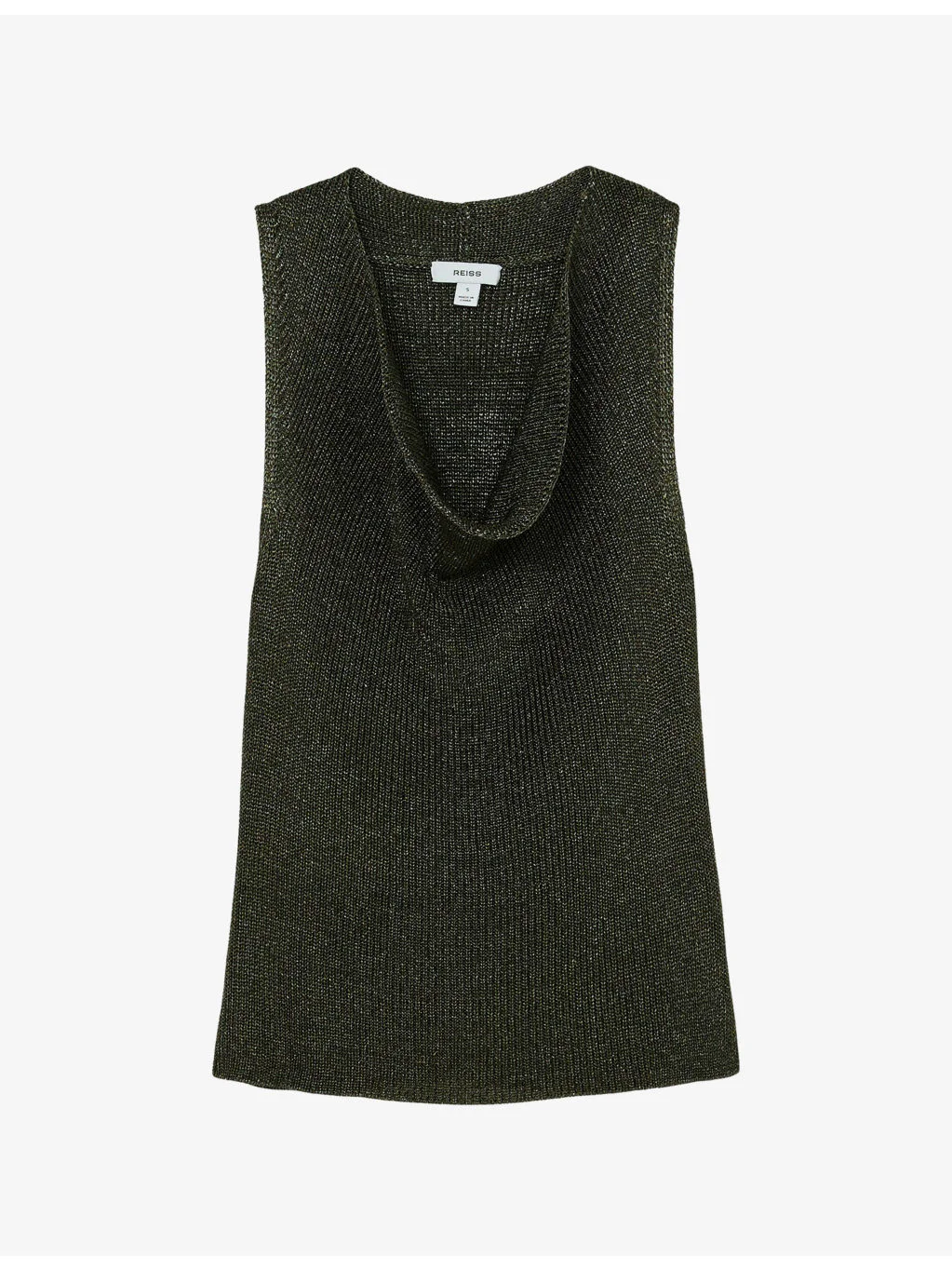 Simone Cowl-Neck Knitted Top - 1
