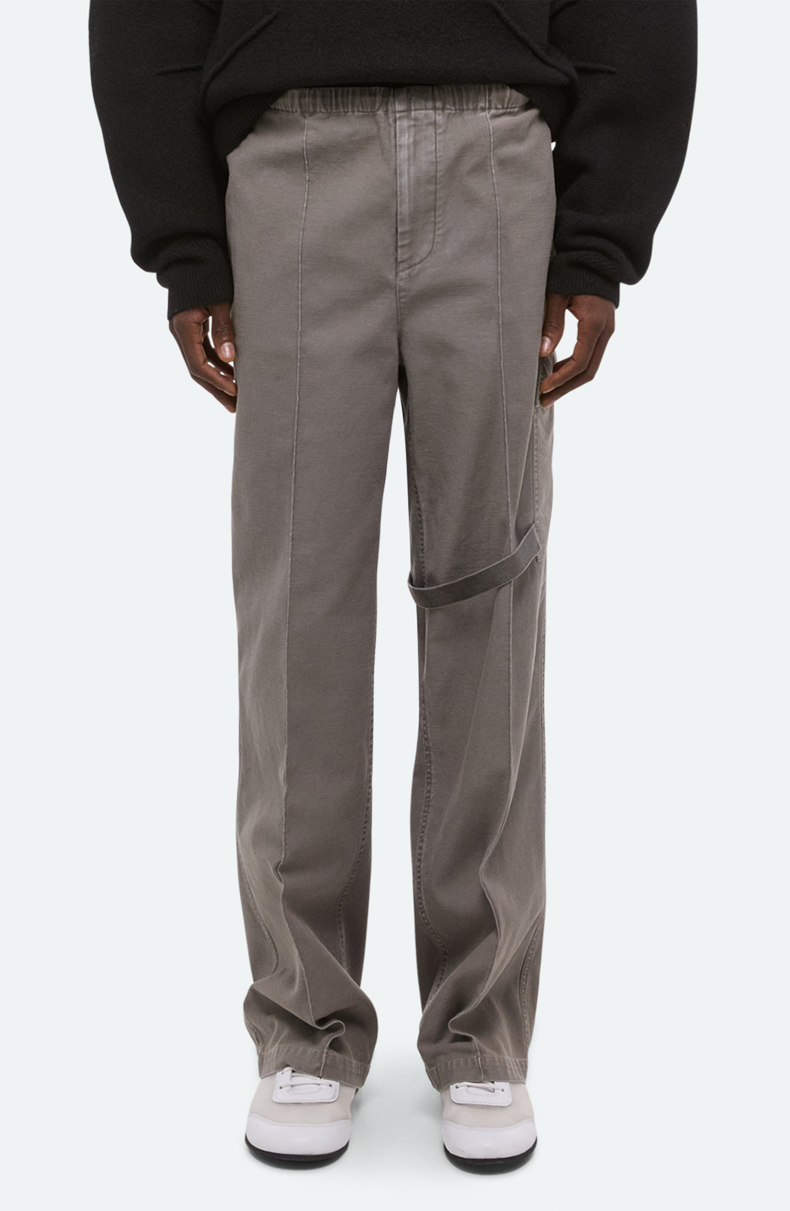 Helmut Lang Relaxed Cargo Pants in Stone at Nordstrom - 1