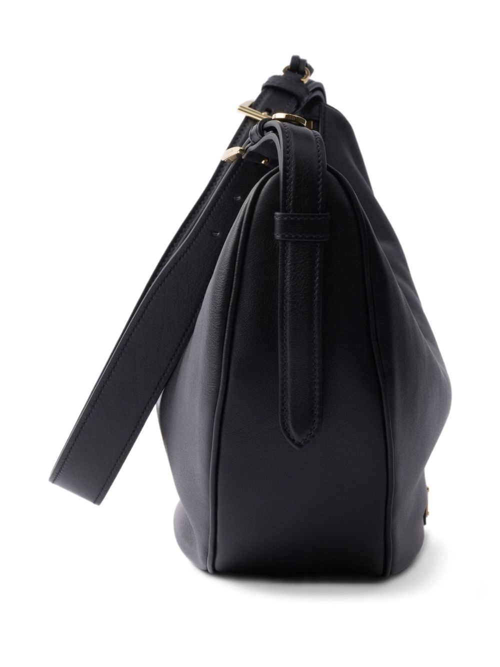 large leather shoulder bag - 4