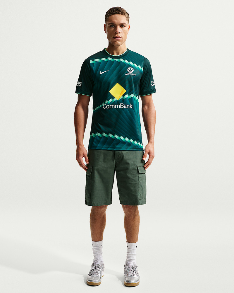 Australia Academy Pro Men's Nike Dri-FIT Soccer Pre-Match Short-Sleeve Top 4
