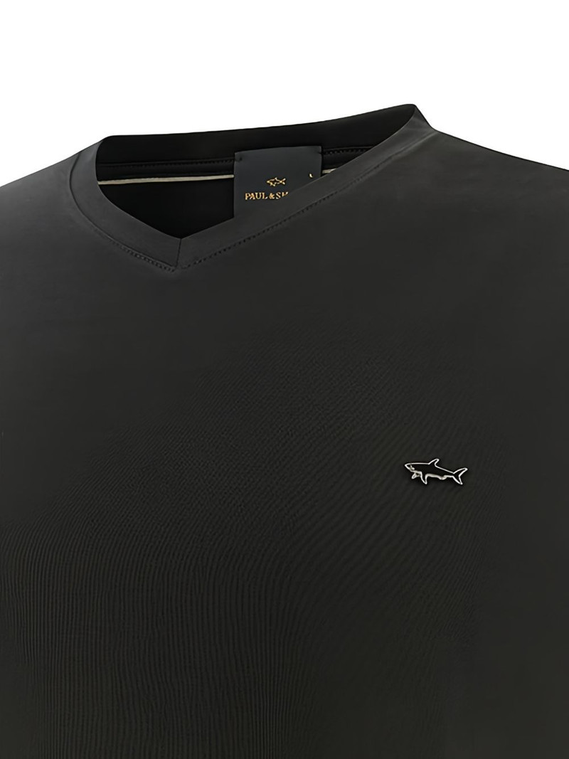 Paul & Shark mercerised V-neck T-shirt outlook