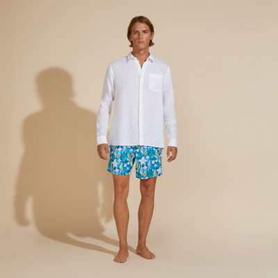 Vilebrequin Men Linen Shirt Solid outlook