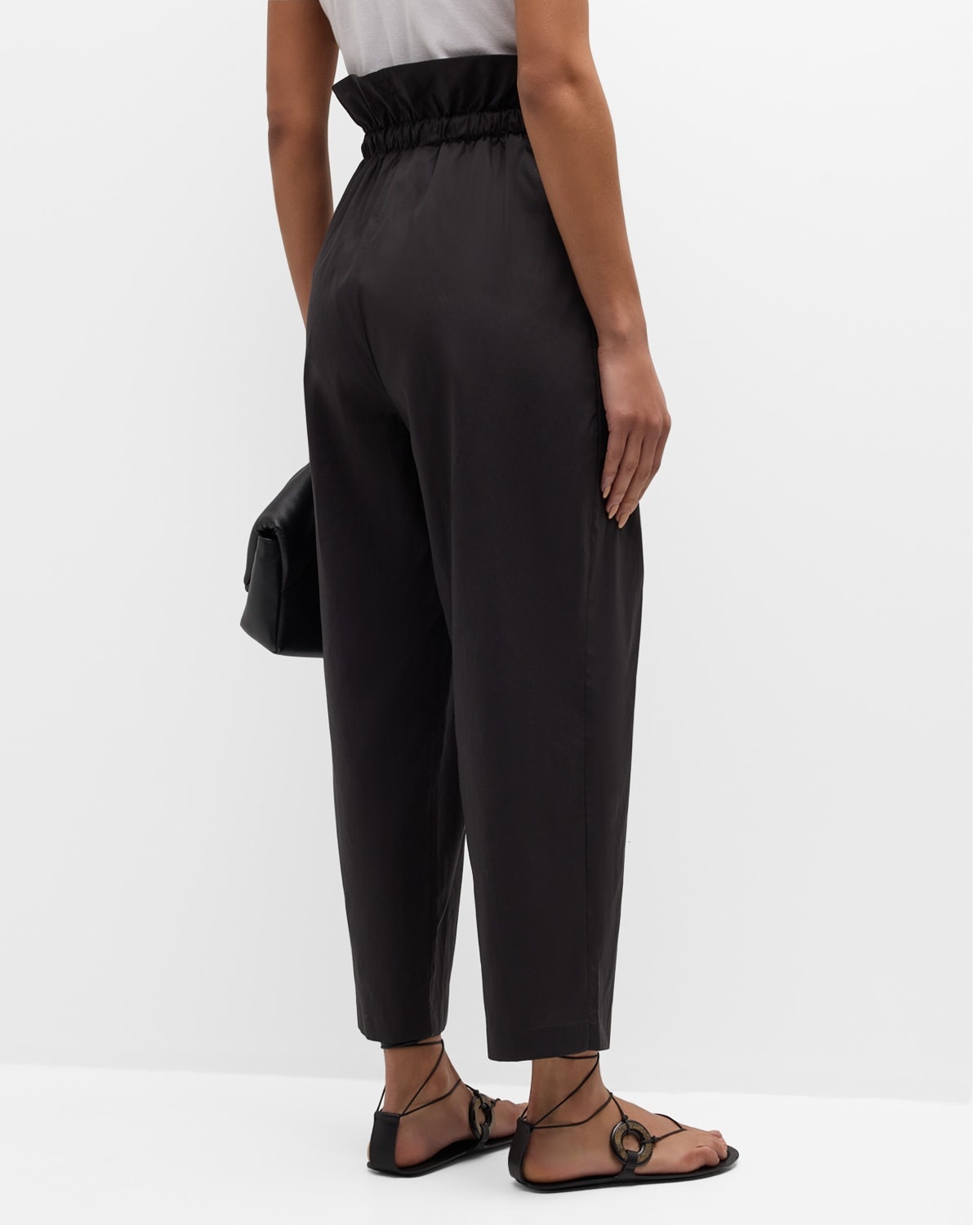 Casimir Pleated Cropped Trousers - 6