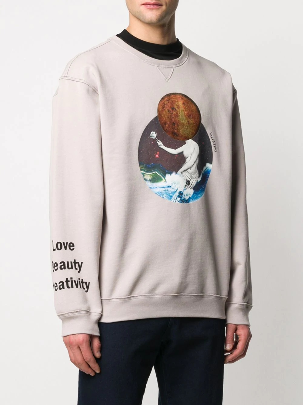 graphic print sweatshirt - 3