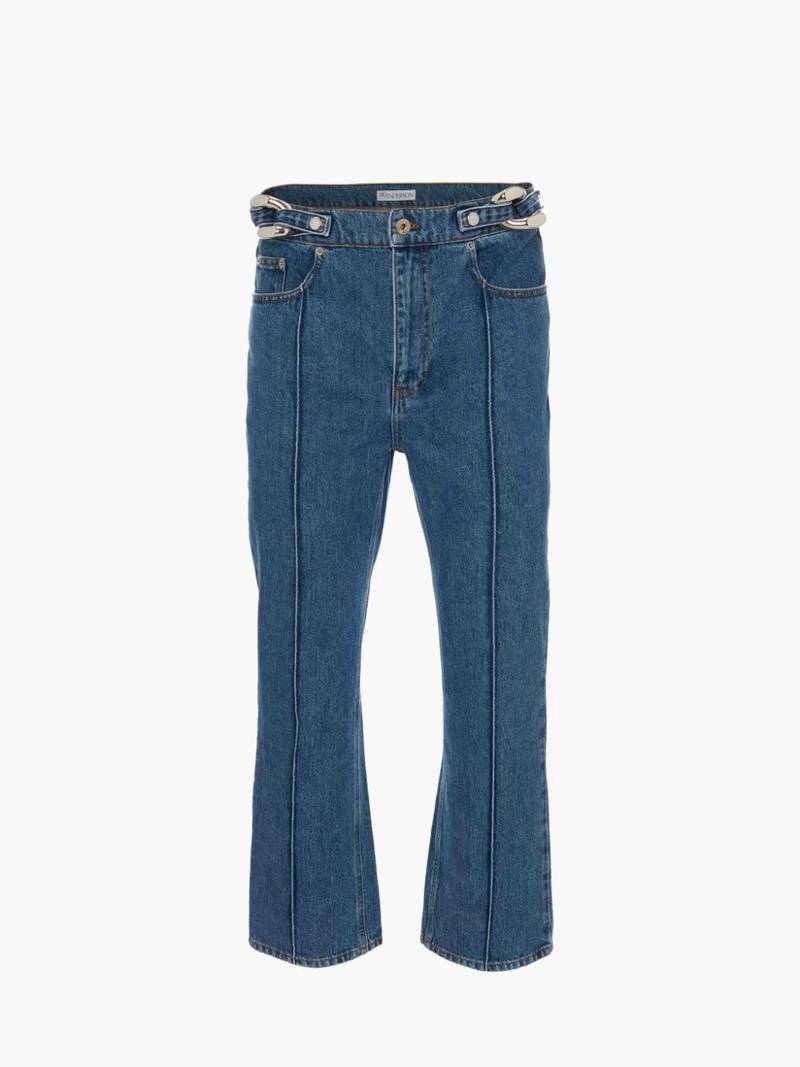 CHAIN LINK SLIM FIT DENIM JEANS 1