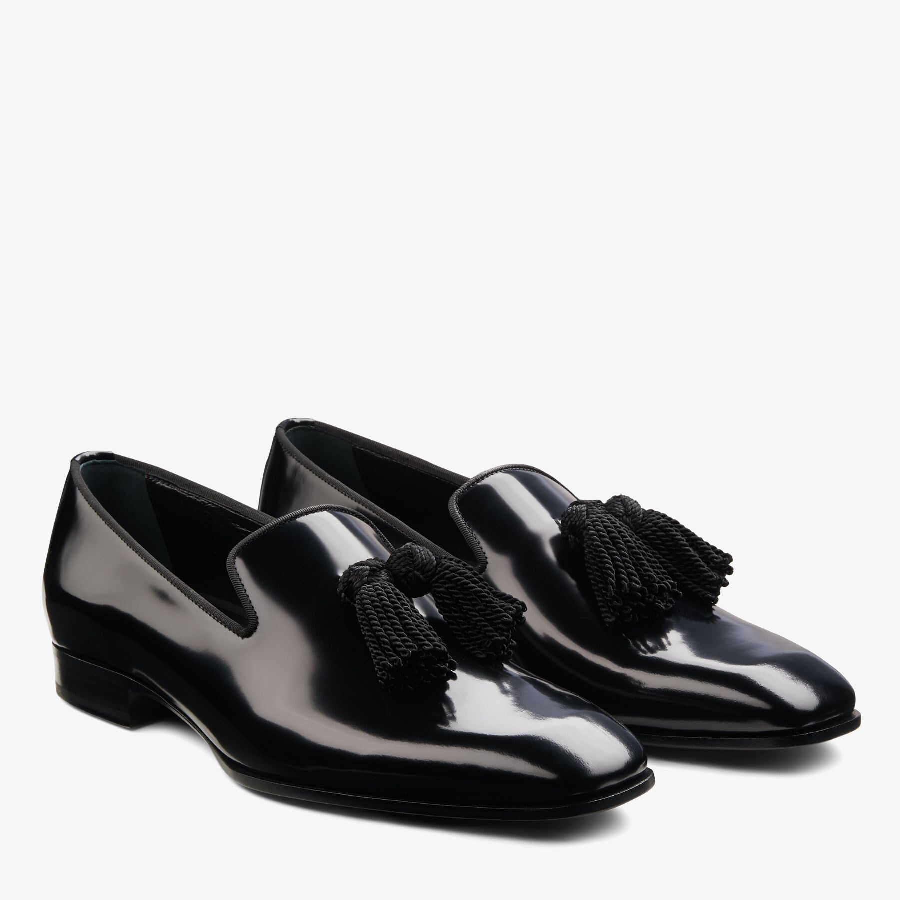 Foxley/M
Black Soft Shiny Calf Leather Loafers - 2