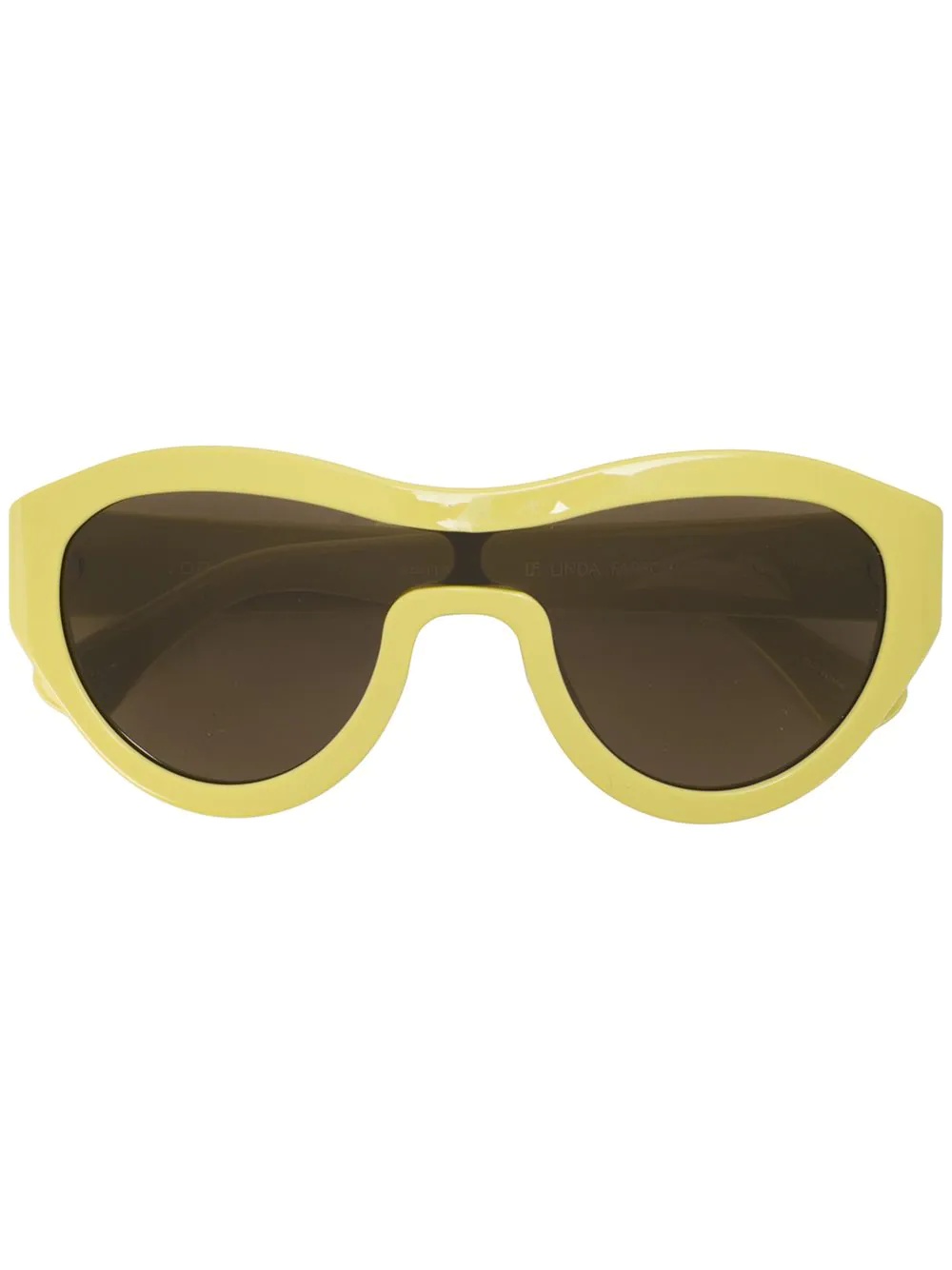 oversize-frame sunglasses - 1