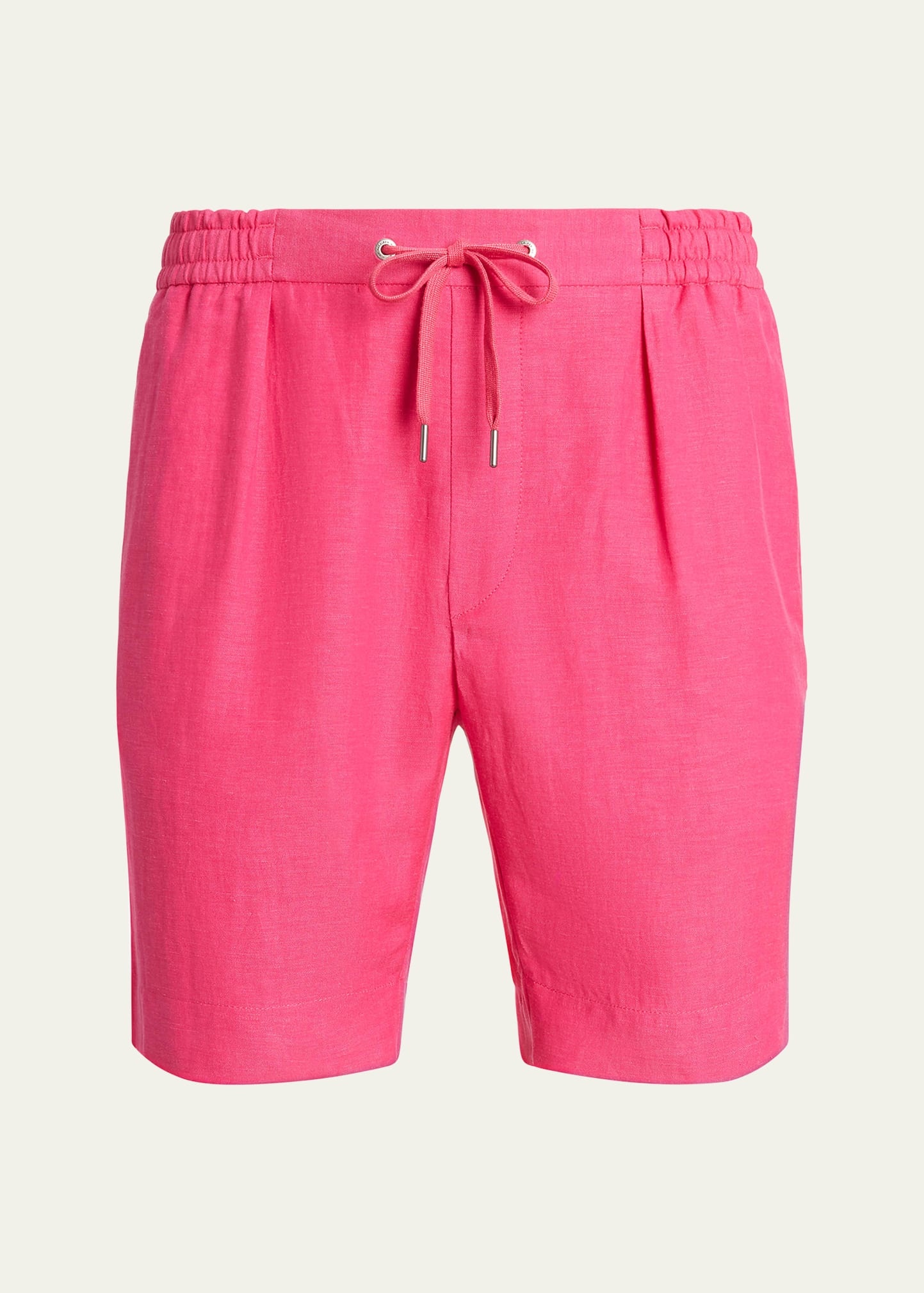 Men's Dorset Silk-Linen Shorts - 1