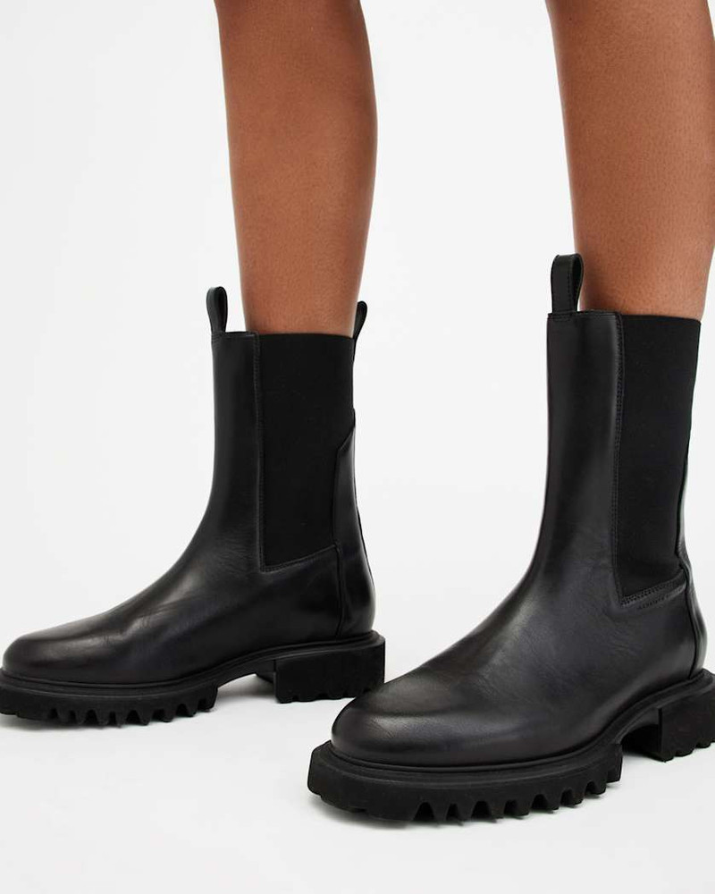 HALLIE LEATHER BOOTS 4