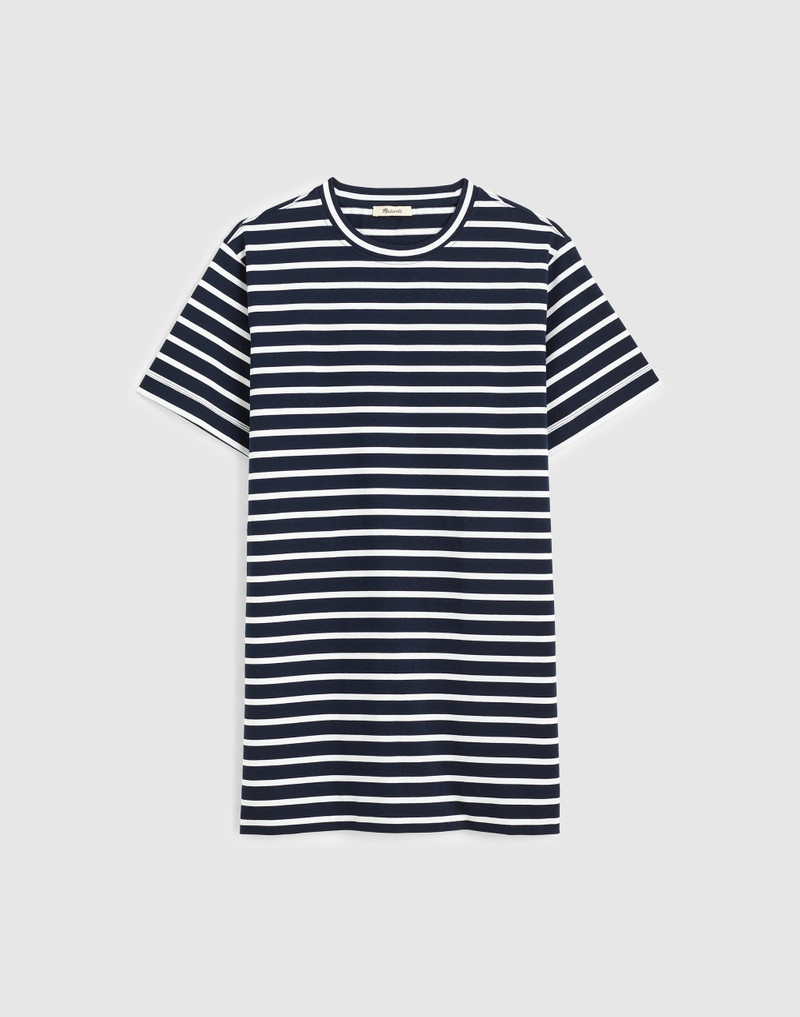 Crewneck Mini T-Shirt Dress 1