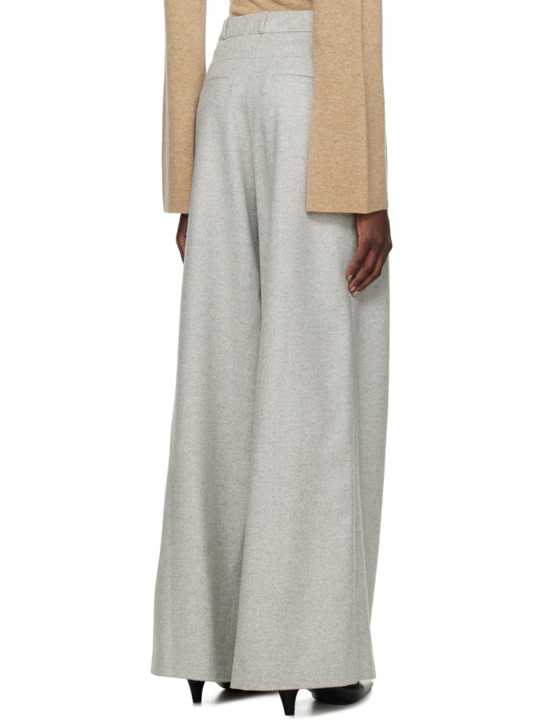 Gray Trento Trousers - 3