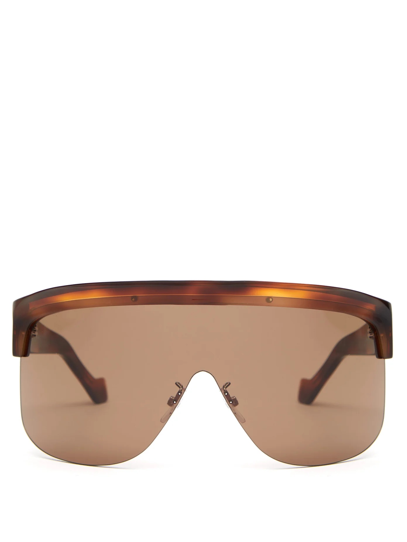 Show D-frame visor sunglasses - 1