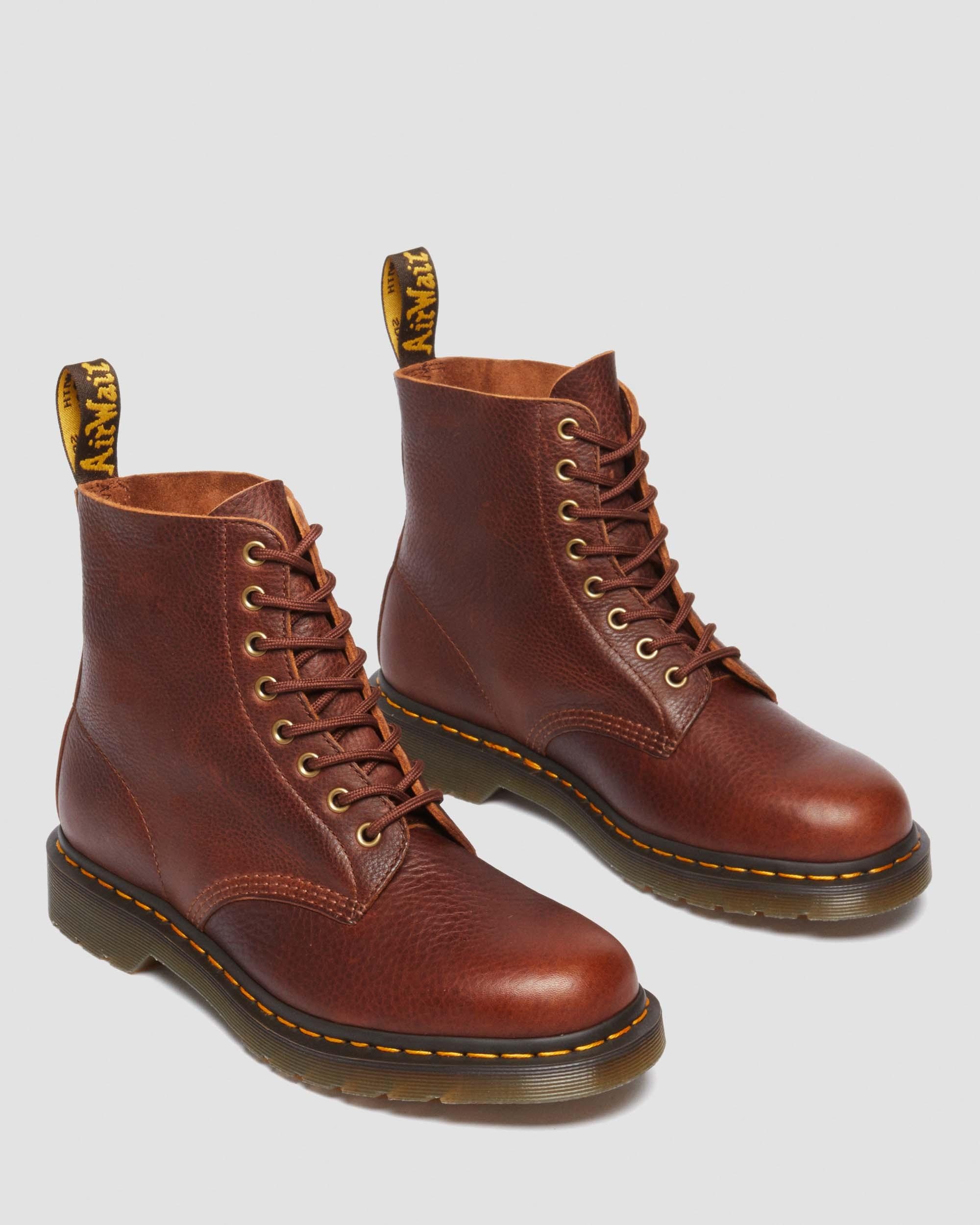 1460  Ambassador Leather Lace Up Boots - 6