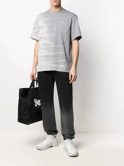 FENG CHEN WANG whisker-effect T-shirt outlook