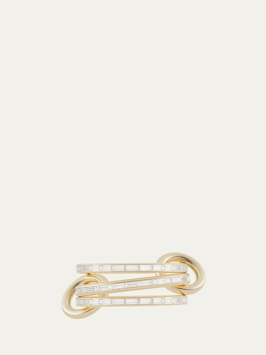 Seraph 18K Yellow Gold Baguette Diamond Ring - 1