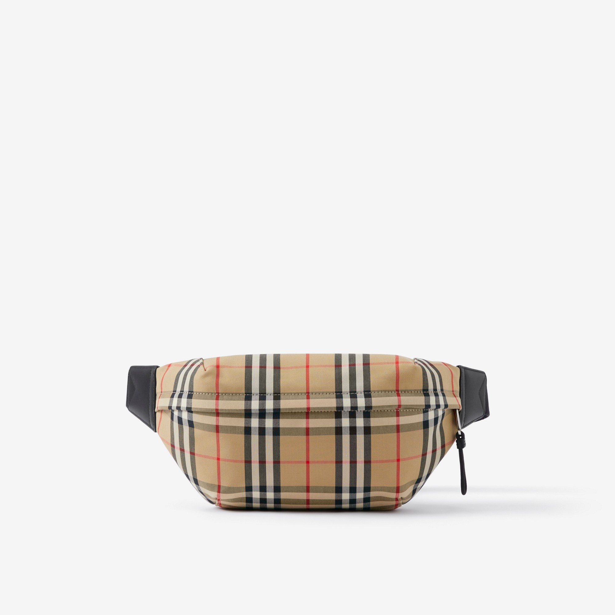 Medium Vintage Check Bonded Cotton Bum Bag - 1