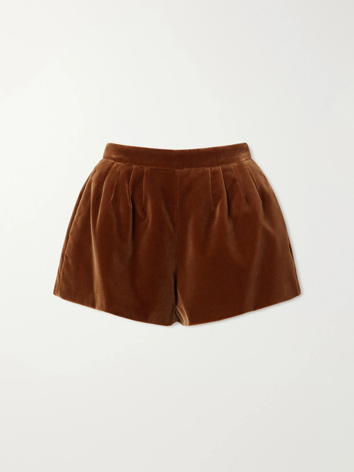 Tinker Cotton-velvet Shorts - 1