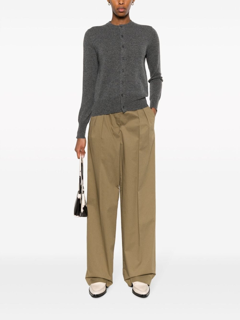 extreme cashmere N°300 Little 2 crew-neck cashmere cardigan outlook