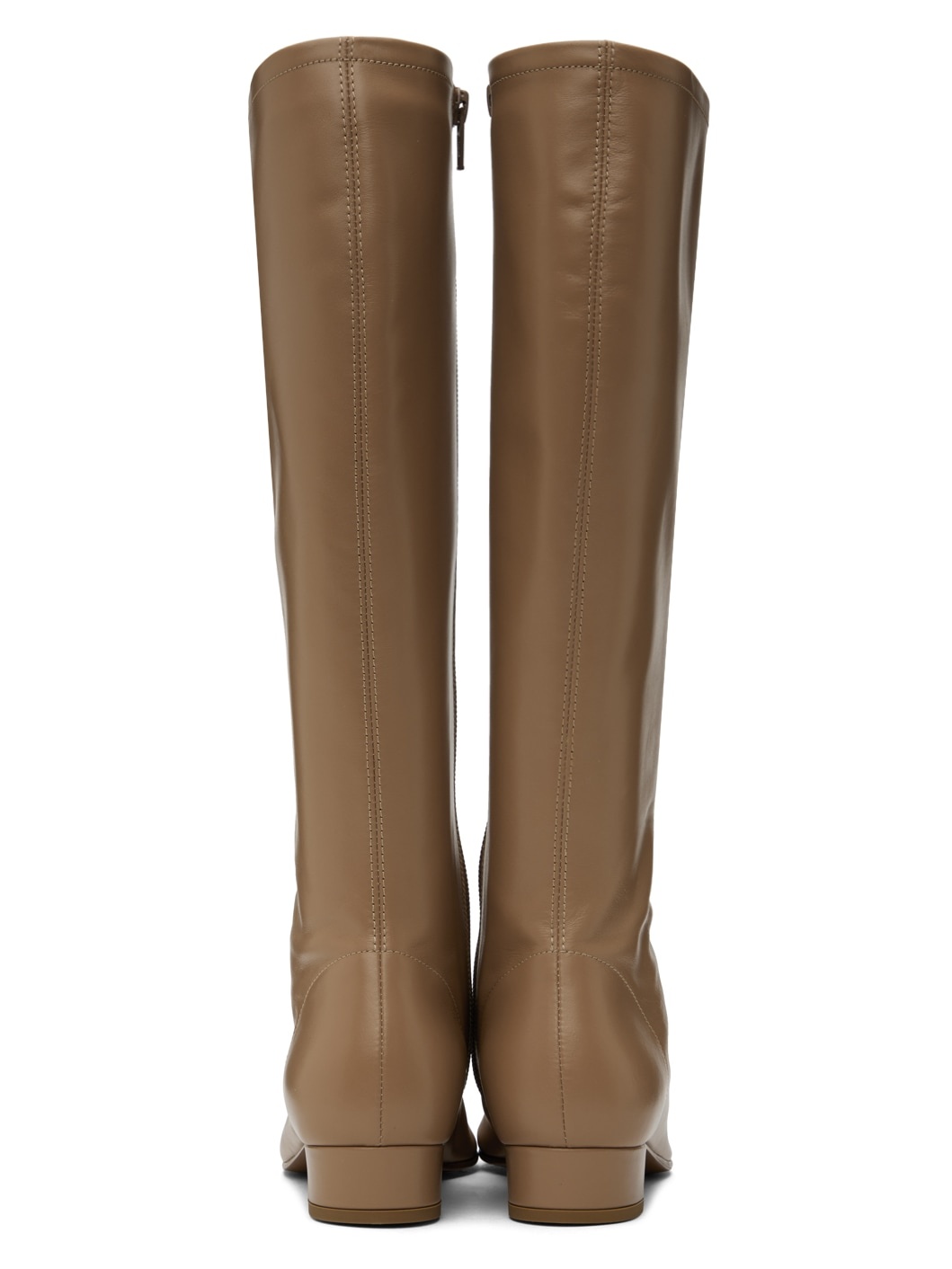 Tan Edie Boots - 2