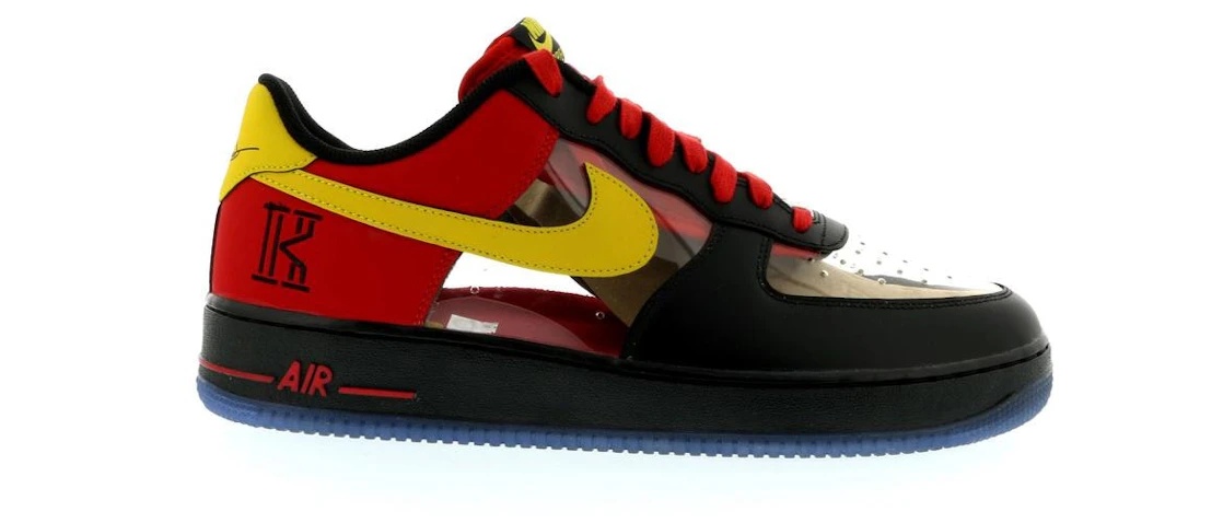 Nike Air Force 1 Low Kyrie Irving Black Red - 1