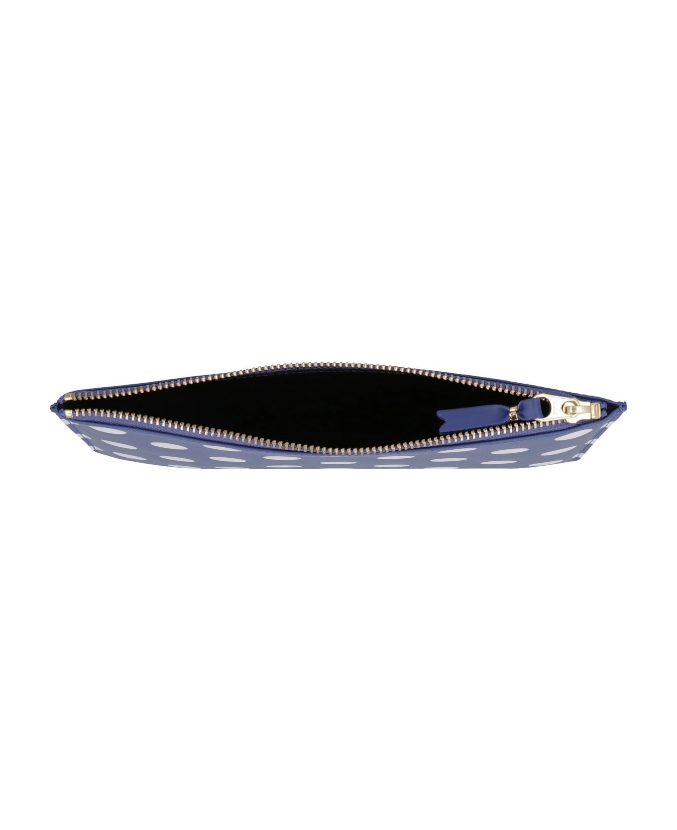Printed Leather Flat Pouch - 4