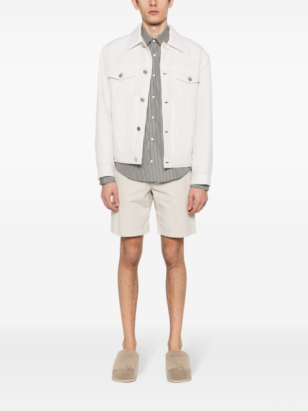 padded buttoned jacket - 3
