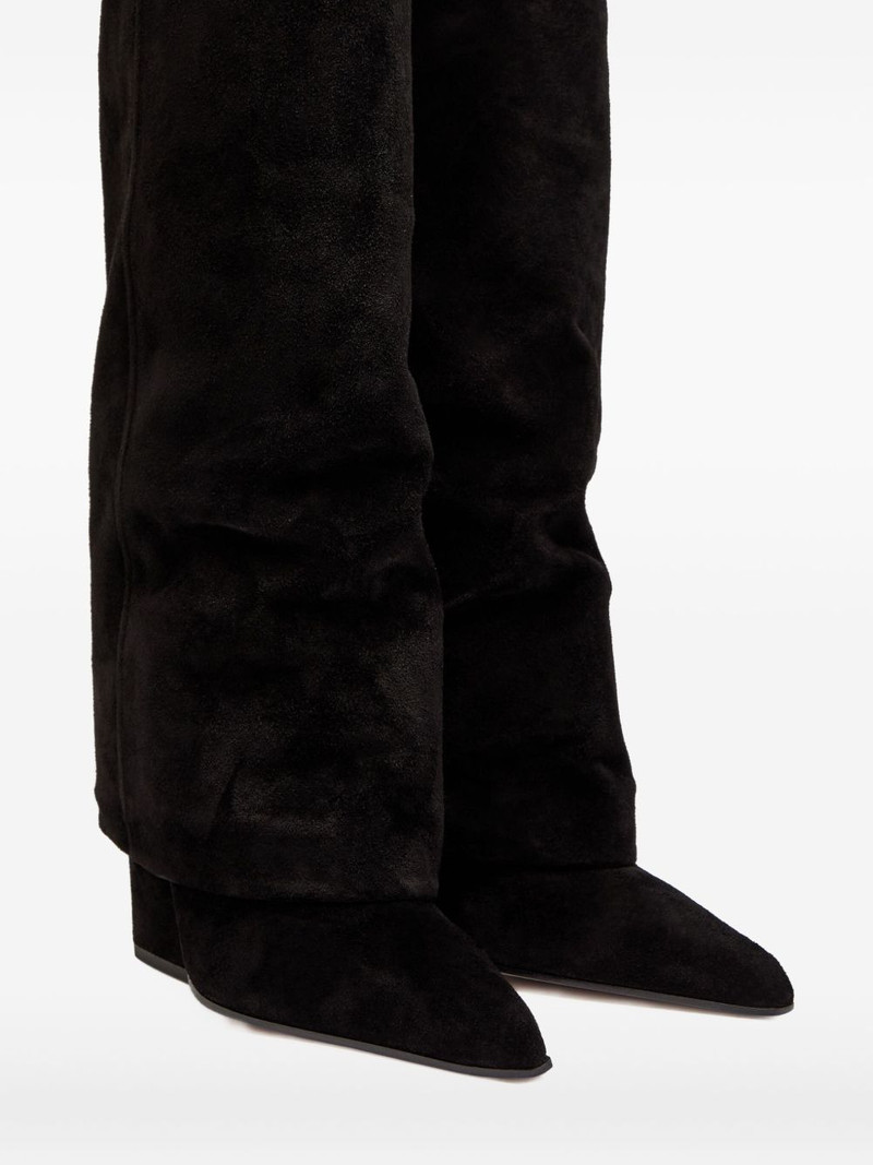 PARIS TEXAS 100mm Jane suede boots outlook