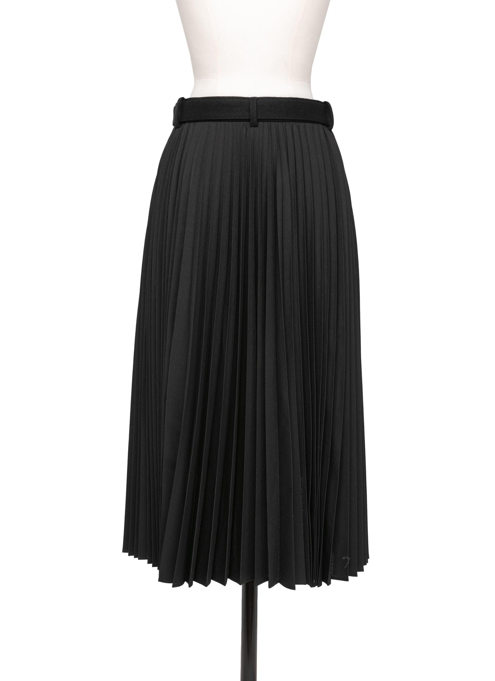 国内より1WEEK【sacai】Wool Melton Skirt sacai Suiting x Wool Melton Skirt | REVERSIBLE