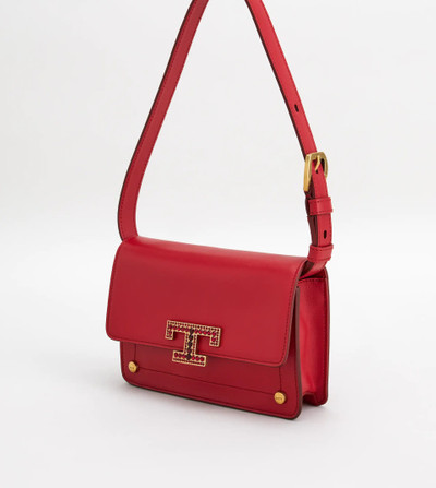 Tod's LEATHER T TIMELESS BELT BAG MICRO - VALENTINE'S DAY EDITION - RED outlook