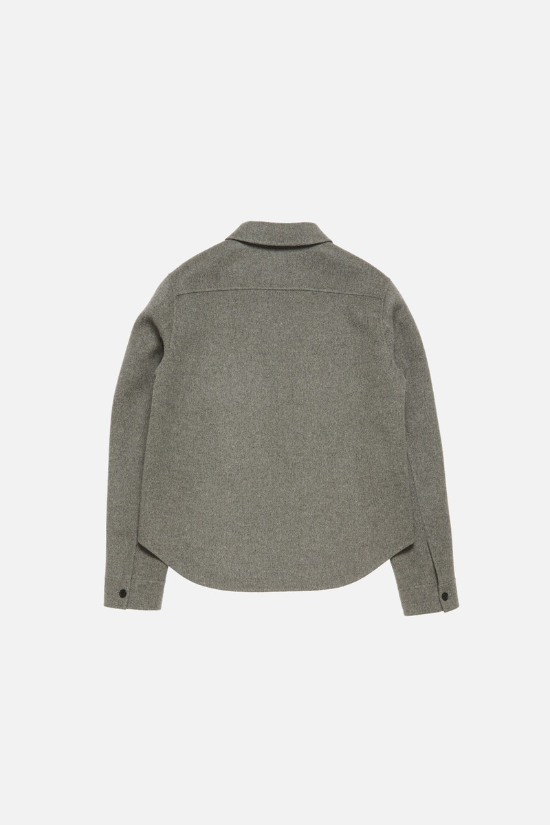 Cashmere zip jacket - Vintage grey melange 7