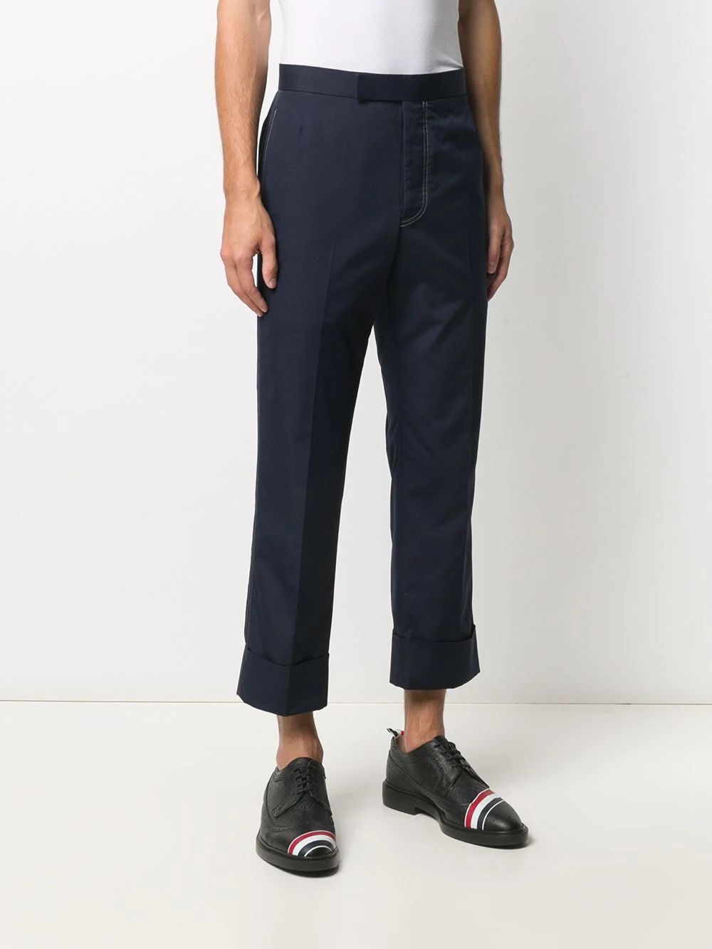 cropped tailored trousers - 3