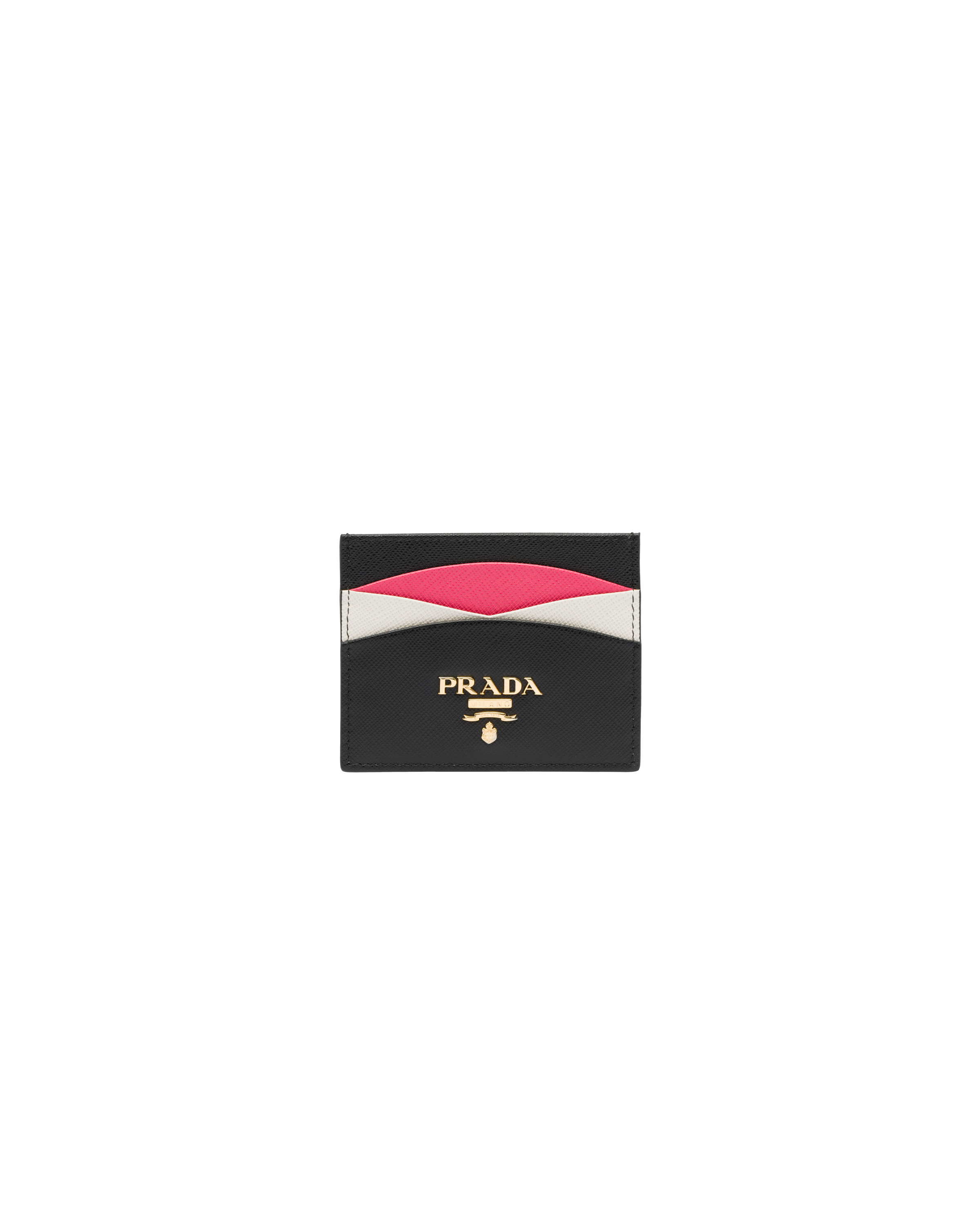 Saffiano Leather Card Holder - 1
