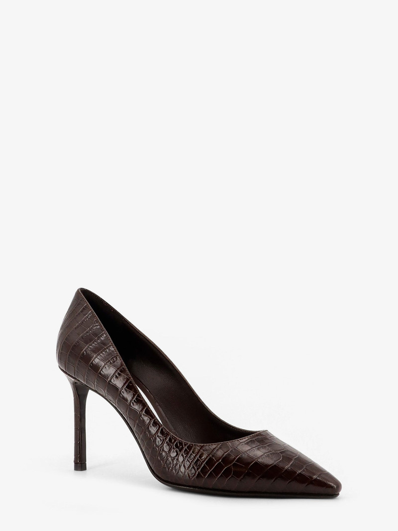 JIMMY CHOO Romy 85 Leather Pumps With Croco Effect outlook