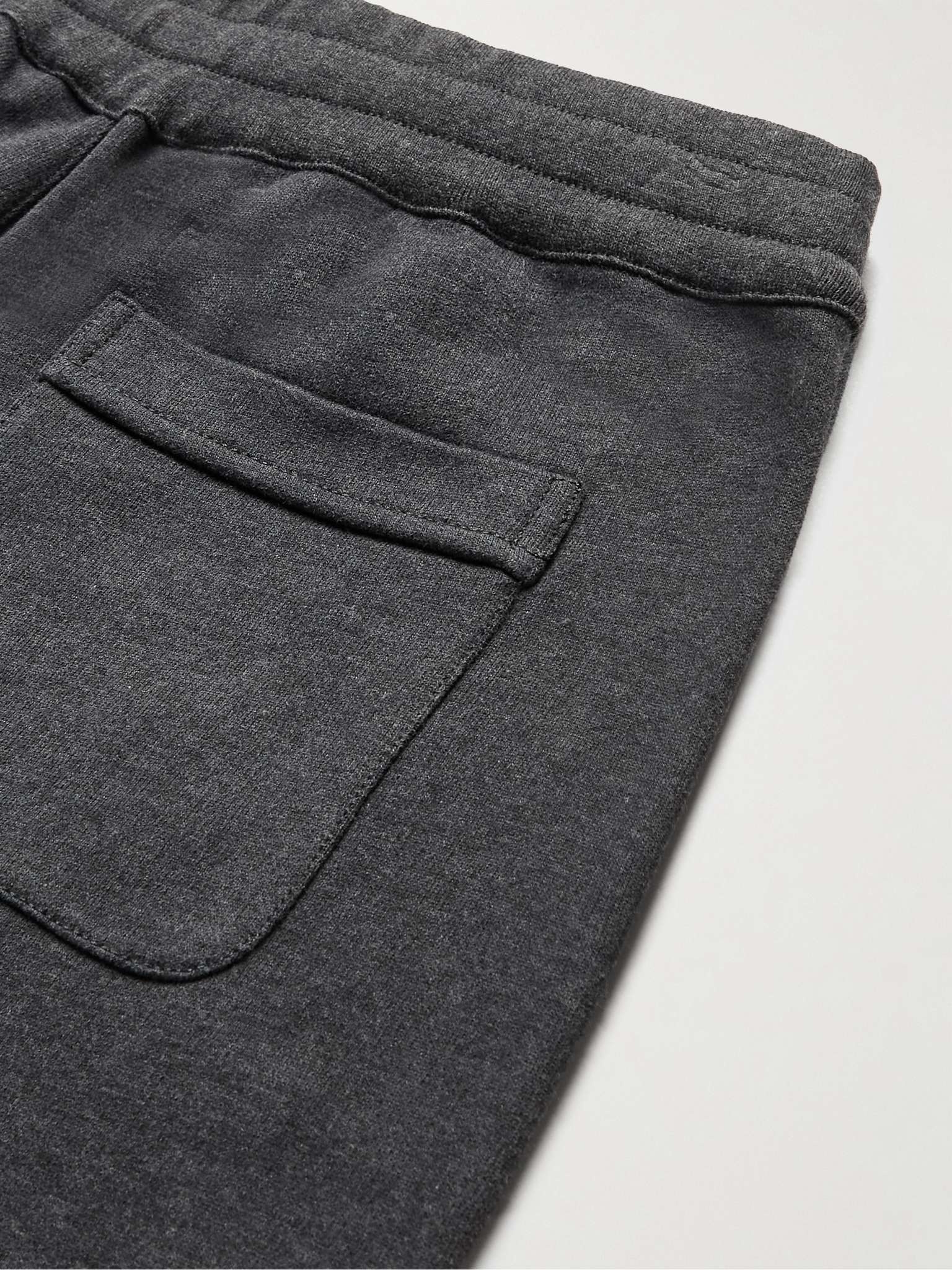 Tapered Cotton-Blend Jersey Sweatpants - 5