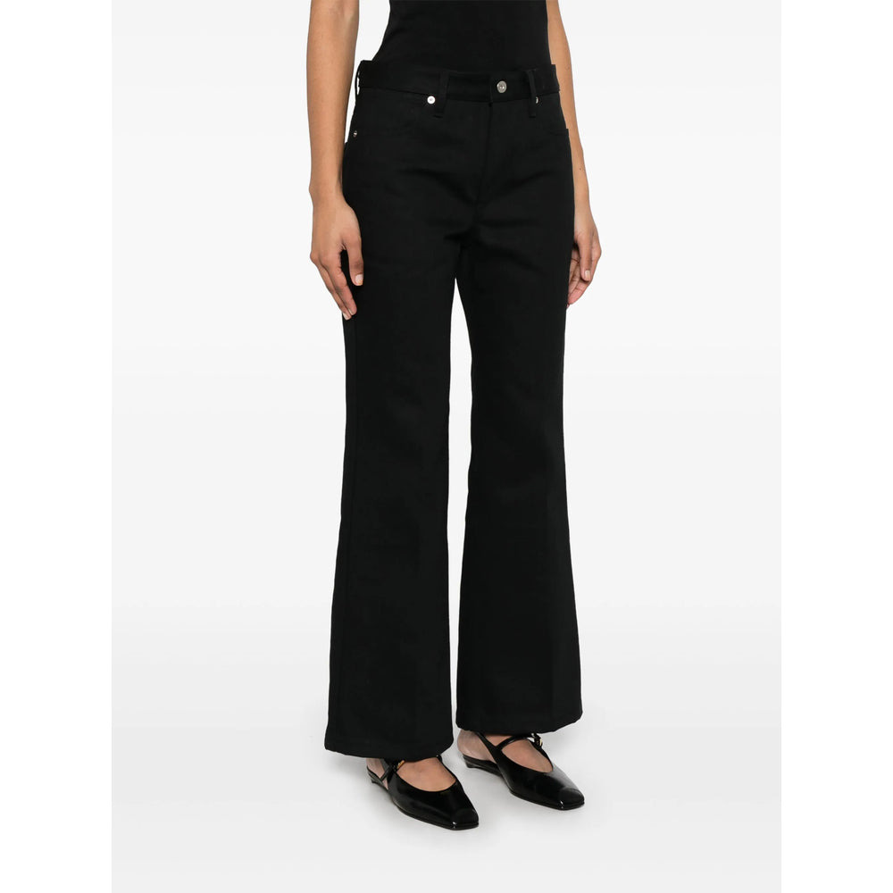 Jil Sander Black Denim - Flared Jeans Women - 2